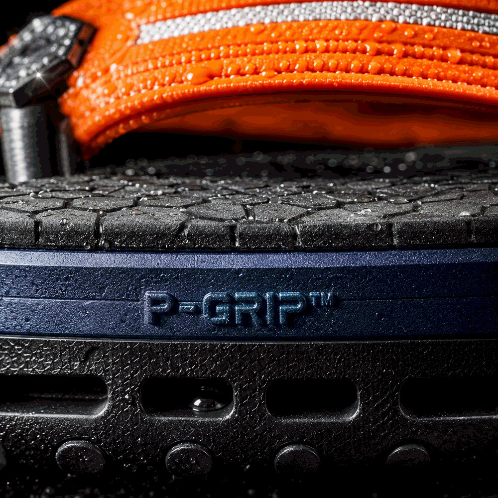 P-GRIP outsole macro close-up